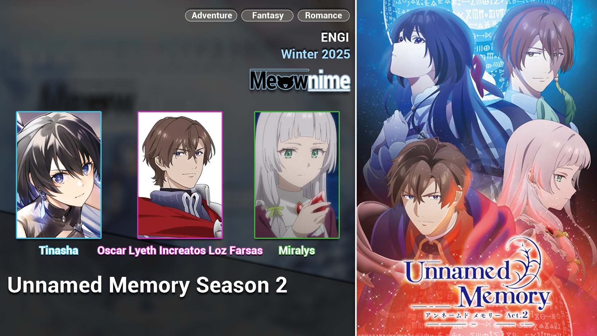 Unnamed Memory Season 2