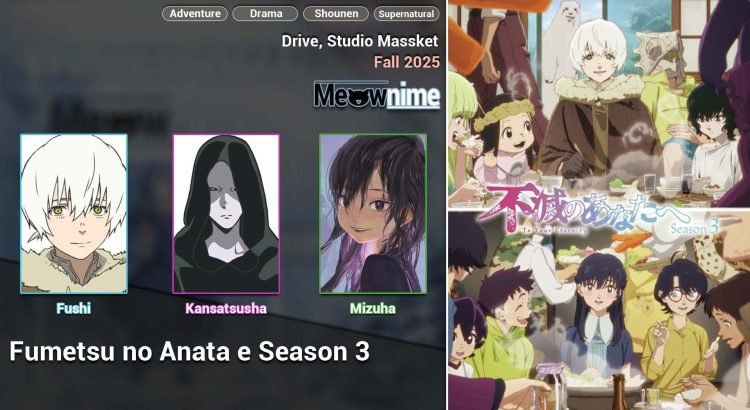 Fumetsu no Anata e Season 3
