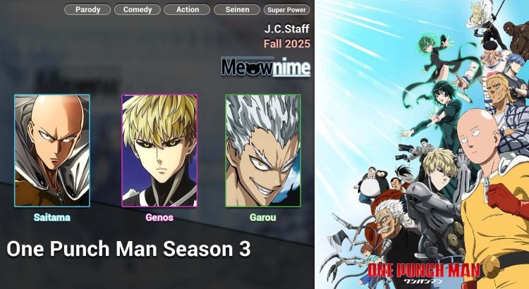 One Punch Man Season 3
