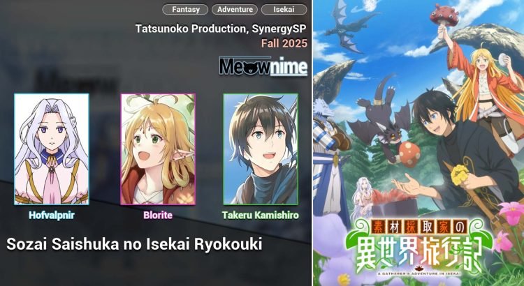 Sozai Saishuka no Isekai Ryokouki